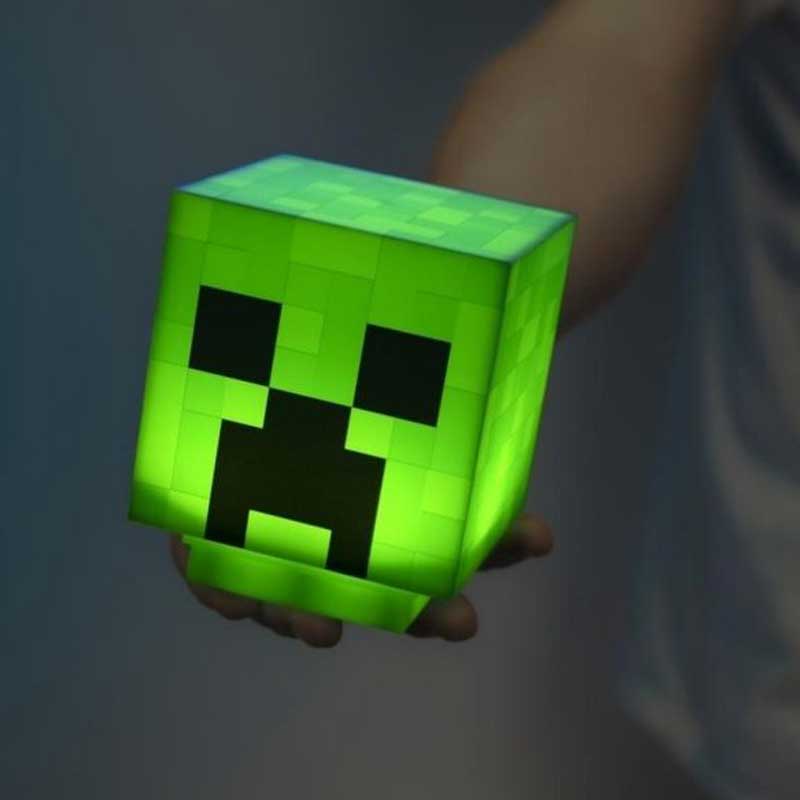 מנורת לילה קריפר מיינקראפט Minecraft CREEPER