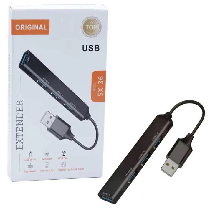 מפצל USB 4 כניסות